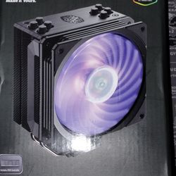 Cooler Master Hyper 212 Black Edition RGB CPU Air Cooler