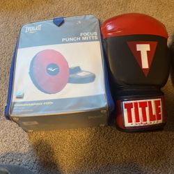 Focus Punch Mitts And Boxing Gloves