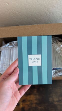 143 thank you cards set