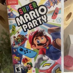 SUPER MARIO PARTY:24 Nintendo switch 
