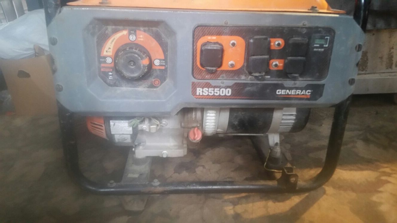 RS 5500 generac generator