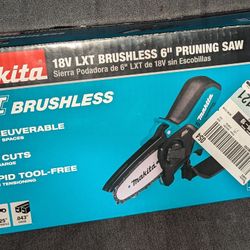 Makita 18 Volt Brushless Pruning Saw