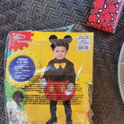 Hickeyouse Costume 6 -12 months