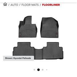 Weathertec Floor Mat (black) 1st & 2nd Row