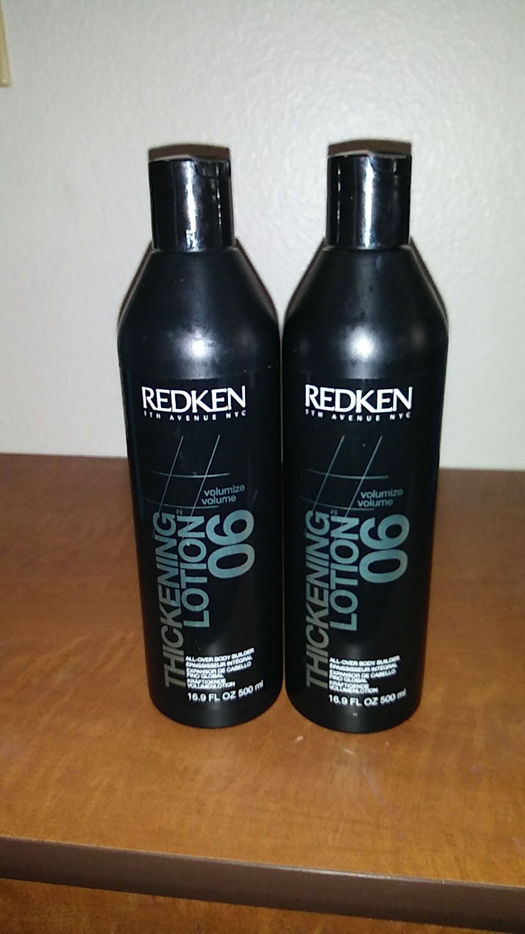 Redken thickening lotion 06 16 oz bottles