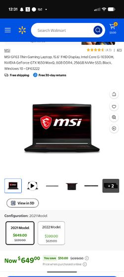 MSI LAPTOP (Will Negotiate If You Want To Pick Up ASAP)