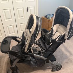 Double Baby Stroller 