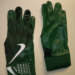 Green Alpha Nike Batting Gloves