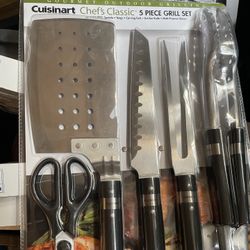 Cuisineart Chef 5piece Grill Set