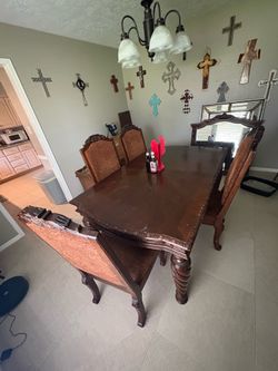 Dining table with 4 chairs