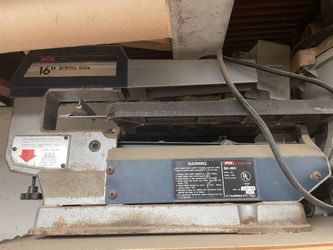 16” scroll saw Ryobi Brand