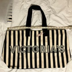 Victoria Secret Tote Bag with Matching Clutch