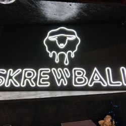 Skrewball Peanut Butter Whiskey Neon Sign 