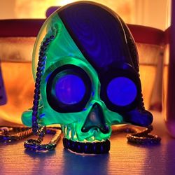 Darby Holmes X AKM Skull Pendant