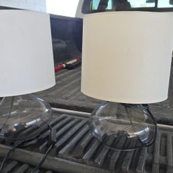 2 Small Lamps