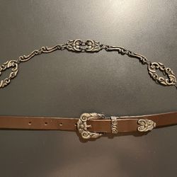 One Of A Kind Leather Belt 