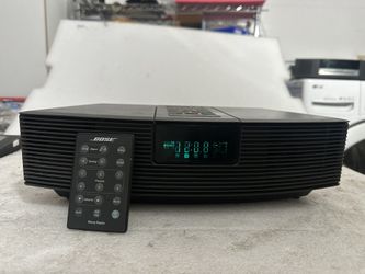 BOSE WAVE AM/FM RADIO/ALARM MODEL AWR1-1W AUX INPUT WITH REMOTE
