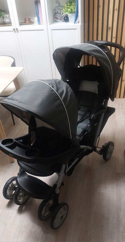 Graco DuoGlider Double Stroller | Lightweight