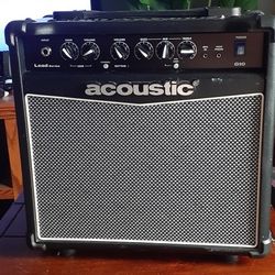 ACOUSTIC G10 AMPLIFIER 20 WATTS 8" SPEAKER CLICK ON PICTURE YOU WILL GET FULL PICTURE SIZE 