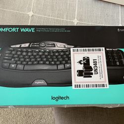 Logitech Comfort Wave Wireless Keyboard 