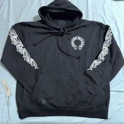 Chrome Hearts Horseshoe Hoodie 'Black'