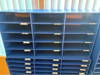 Paper or mail slot organization