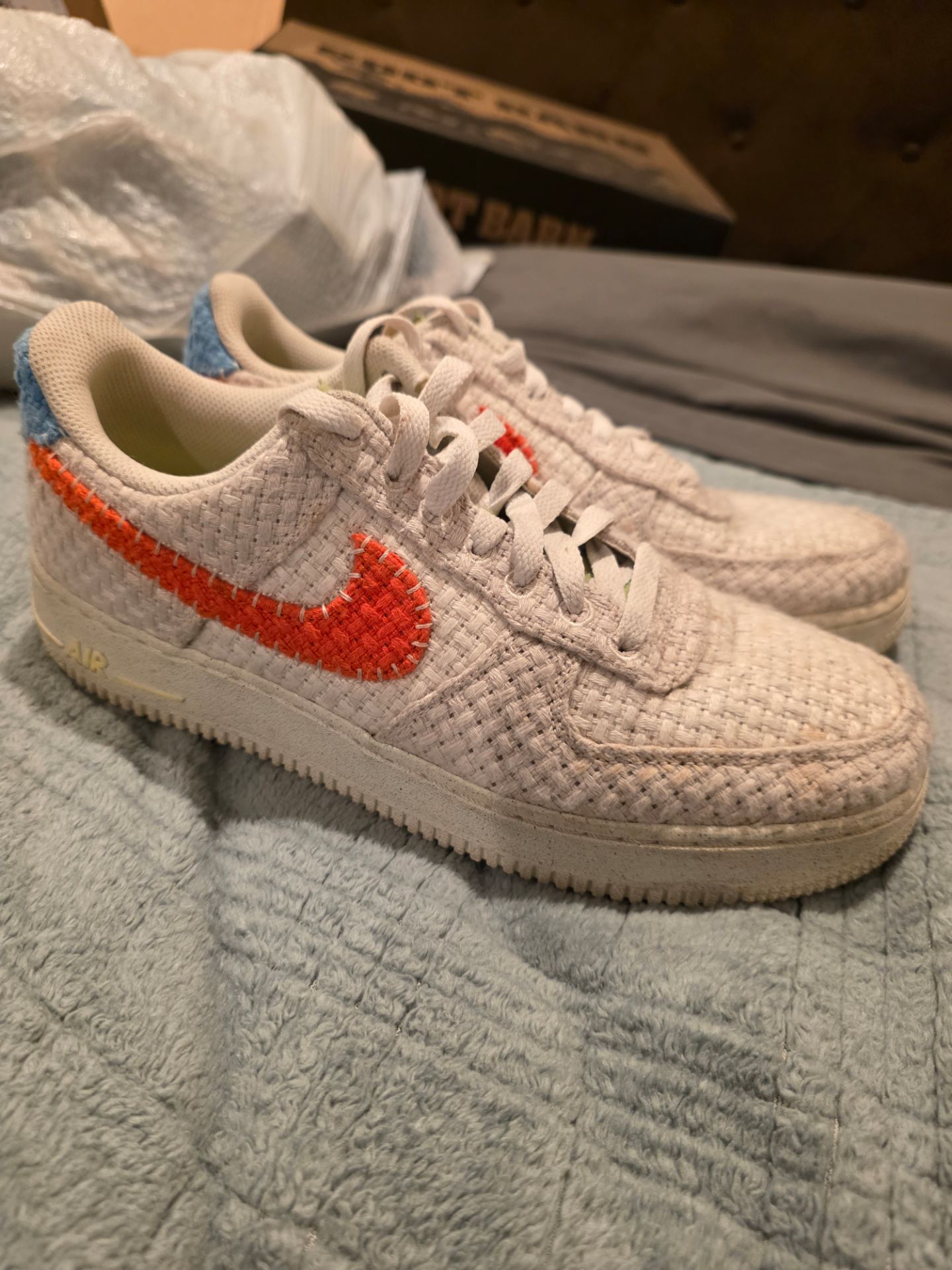 Nike Air Force 1 Low
Next Nature Team Orange Sail- Hemp Mens 8