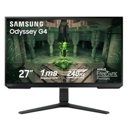 Samsung - 27” Odyssey FHD IPS 240Hz Gaming Monitor - Black