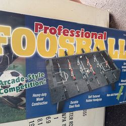Unopened Foosball Table