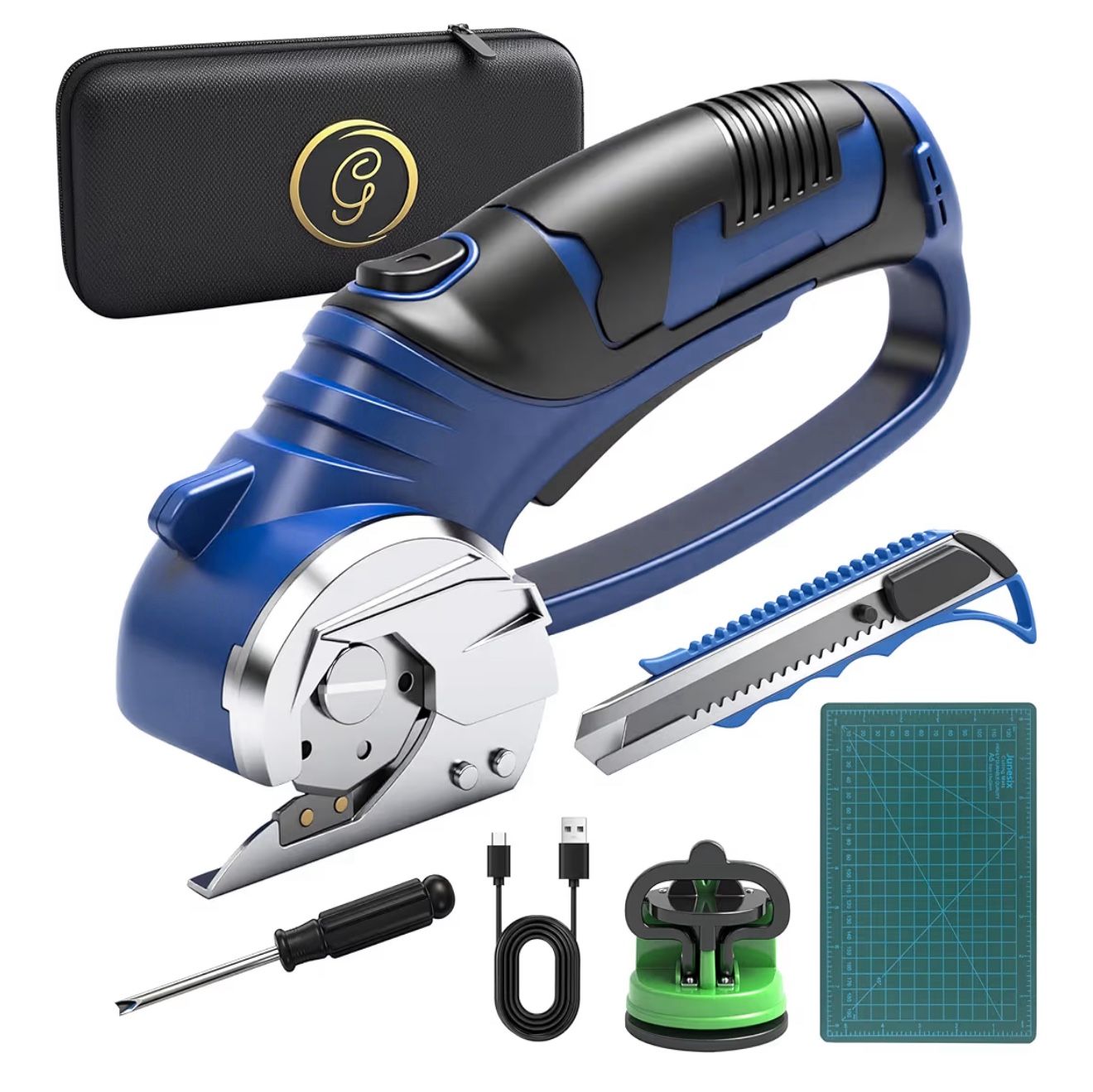 Cordless Electric Scissors Cardboard Box Cutter - New In Box