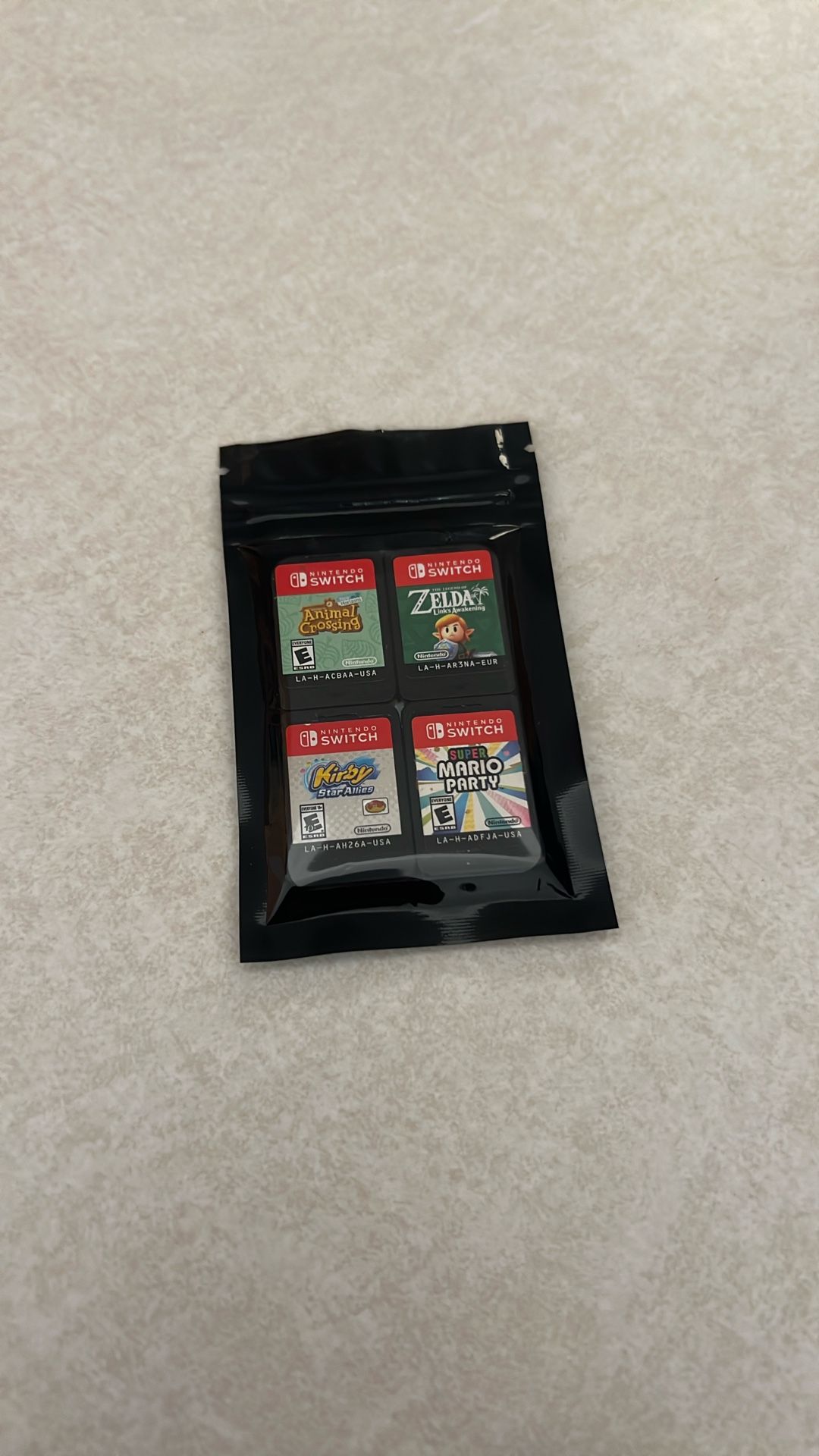Nintendo Switch Games. Starter Pack. Animal Crossing, Zelda, Kirby, Mario Party. All For $140