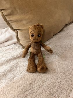 Marvel Baby Groot Stuffed Animal Small Size Disney Store Smoke Free Home