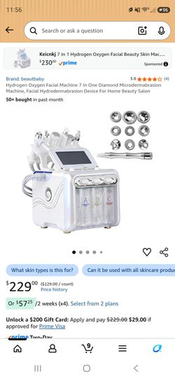 Hydrogen Oxygen Facial Machine