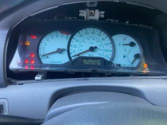 Toyota Corolla cluster