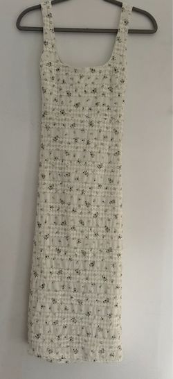 White flower dress