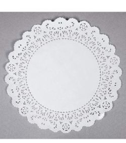 Lace paper doilies 8"
