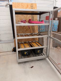Heavy Duty Metal Storage Shelving Unit