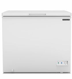 Frigidaire 7.0 Cu. Ft. Chest Freezer in like-new condition. It was only used for one month and works perfectly. It’s clean, reliable, and ready for it