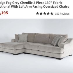 Couch With Matching Ottoman 