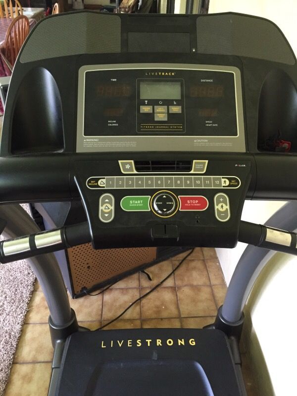 Livestrong treadmill