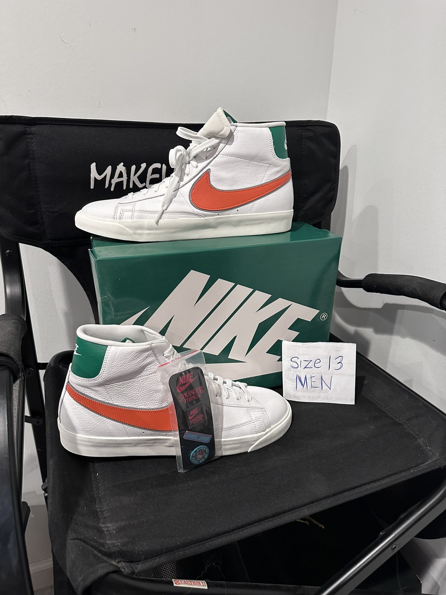 Nike Blazer Mid stranger Things Hawkins High Size 13 Men s shoes