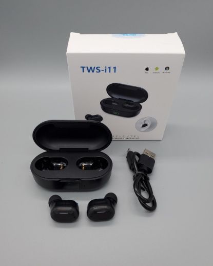 Wireless earbuds bluetooth digital LED display auto pair NEW
