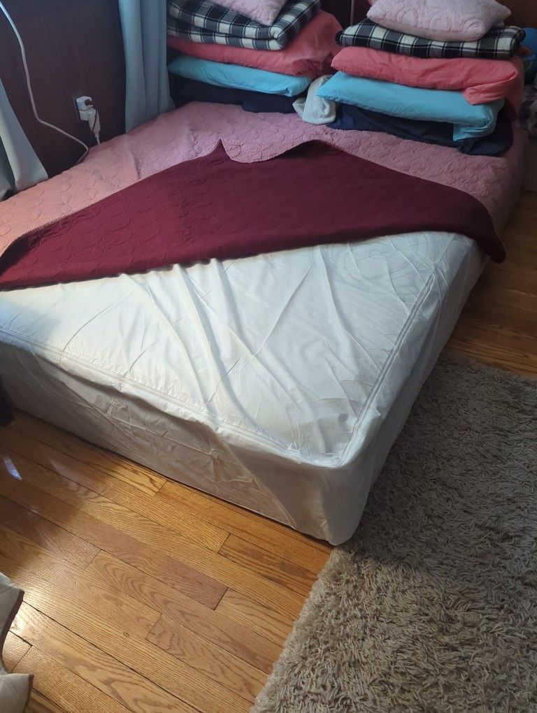 Free Queen Mattress with Hypoallergenic Cover