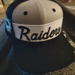 Raiders Snapback Hat