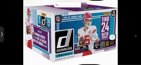 2025 Donruss NFL trading cards (24 packs)