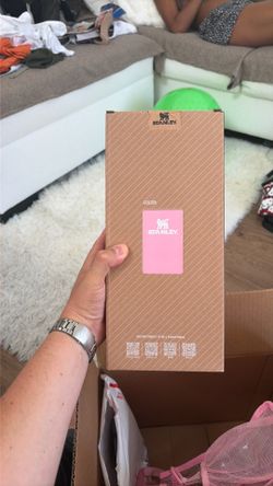 Pink Stanley FlowState Tumbler 40oz