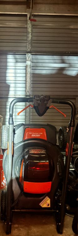 self propelled lawnmower with battery like you barely used Echo self propelled lawnmower with battery like you barely used