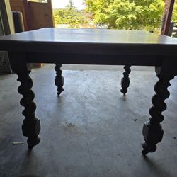 Refurbished Antique Dining Room Table