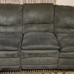 2 Piece Stoneland Manual Reclining Sofa&couch $200