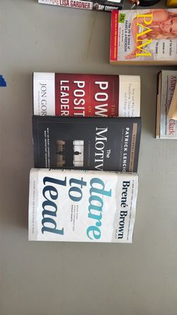 Leadership Books Lot of 3